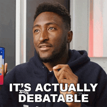 It'S Actually Debatable Marques Brownlee GIF