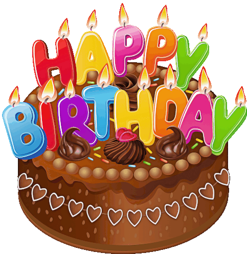 Happy Birthday Birthday Greeting Sticker - Happy Birthday Birthday Greeting  Birthday Cake - Discover & Share GIFs