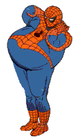 Spiderman Dance Sticker - Spiderman Dance Fat Stickers