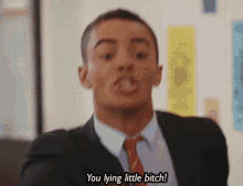 You Lying Little Angry GIF - You Lying Little Angry Pissed GIFs