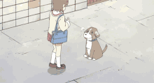 nichijou dog pet dog bite kyoto animation anime