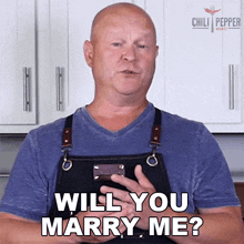 Will You Marry Me Michael Hultquist GIF - Will You Marry Me Michael Hultquist Chili Pepper Madness GIFs