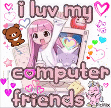 Computer Friends I Luv My Computer Friends GIF - Computer Friends I Luv My Computer Friends Luv GIFs