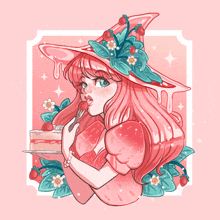 Strawberry Fairy Witch Girl GIF - Strawberry Fairy Witch Girl GIFs
