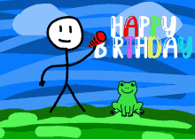 Happy Birthday Birthday GIF - Happy Birthday Birthday Frog GIFs