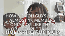 Hold Up Flex Soulja Boy GIF - Hold Up Flex Soulja Boy Lil Mosquito Disease GIFs