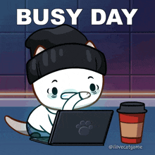 Busy Im Busy GIF