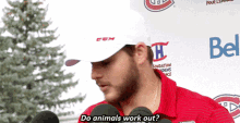 Alex Galchenyuk Do Animals Work Out GIF - Alex Galchenyuk Do Animals Work Out Montreal Canadiens GIFs