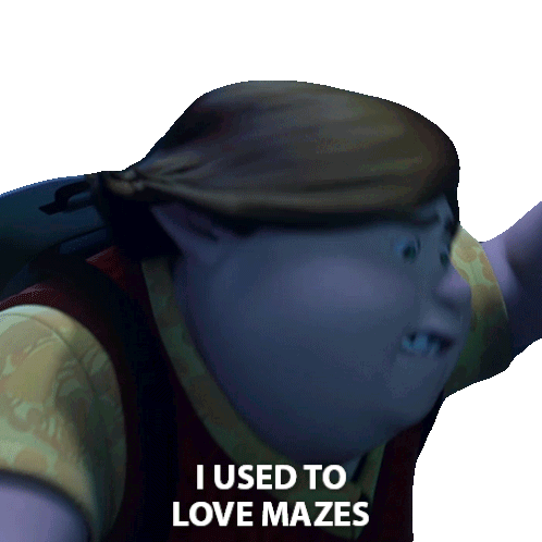 I Used To Love Mazes Toby Domzalski Sticker
