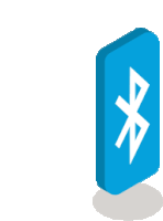 Bluetooth Logo Sticker - Bluetooth Logo Wireless Stickers