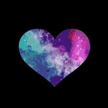 Heart Galaxy GIF - Heart Galaxy Space GIFs