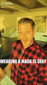 Mask Wearing A Mask GIF - Mask Wearing A Mask Sexy GIFs