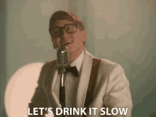 Lets Drink It Slow Not In A Hurry GIF - Lets Drink It Slow Not In A Hurry Easy GIFs