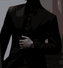Black Suit Turtleneck GIF - Black Suit Black Turtleneck GIFs