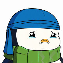 crying cry penguin tears pudgy