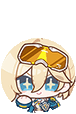 a cartoon of a girl wearing sunglasses and a watch .