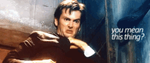 Doctor Who David Tennant GIF - Doctor Who David Tennant Sonic Screwdriver GIFs
