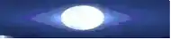 a pixel art illustration of a full moon in the night sky .