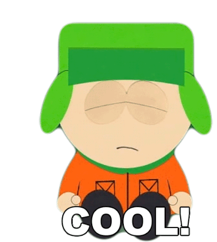 Cool Kyle Broflovski Sticker - Cool Kyle Broflovski South Park Stickers