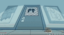 a cartoon shows an explosion with the time of 08:50:44 on the bottom