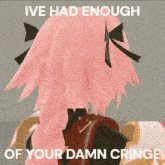 I'Ve Had Enough Of Your Damn Cringe Astolfo GIF - I'Ve Had Enough Of Your Damn Cringe Astolfo Master Chief GIFs