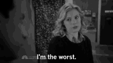 I'M The Worst GIF - Community Gillian Jacobs Britta Perry GIFs