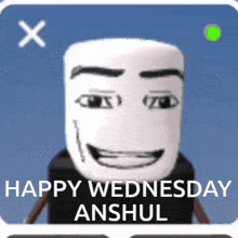 Wednesday Anshul GIF - Wednesday Anshul Roblox Smirk GIFs