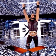 Seth Rollins Entrance GIF - Seth Rollins Entrance Intercontinental Champion GIFs