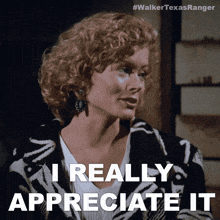 I Really Appreciate It Alex Cahill GIF - I Really Appreciate It Alex Cahill Walker Texas Ranger GIFs