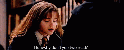 Hermione Read GIF - Hermione Read School GIFs