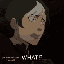 a picture of a cartoon character with the words " what " on the bottom