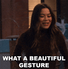 What A Beautiful Gesture Carly Shay GIF - What A Beautiful Gesture Carly Shay Icarly GIFs