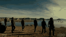 Westworld Group GIF - Westworld Group Look Down GIFs