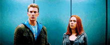 Scarlett Johanson Chris Evans GIF - Scarlett Johanson Chris Evans Captain America GIFs