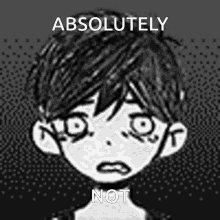 Absolutely Not No GIF - Absolutely Not No Omori GIFs
