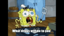 Spongebob What Drugs Will Do To You GIF