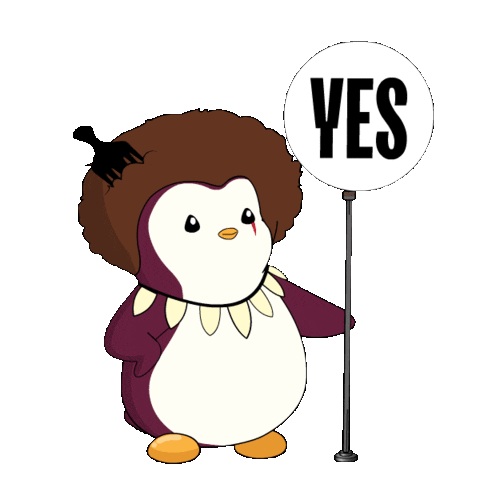 Yes No Sticker - Yes No Penguin Stickers