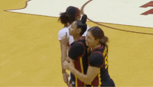 a basketball player with the number 55 on her back