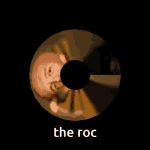 The Rock Donut GIF