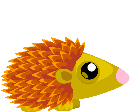 Porcupine Hedgehog Sticker - Porcupine Hedgehog Cute Stickers