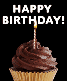 cupcake happy birthday to you