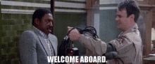Welcome Aboard Ghostbusters GIF
