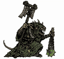 pestilens plague monk warhammer fantasy skaven ratmen ratman