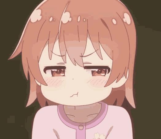 Angry Anime Cute Menhera Chan GIF