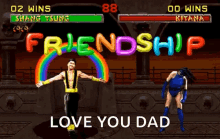 Mortal Kombat Finisher GIF - Mortal Kombat Finisher Friendship GIFs