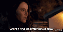 Youre Not Healthy Right Now Kaya Scodelario GIF - Youre Not Healthy Right Now Kaya Scodelario Kat Baker GIFs