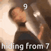 9 Hiding From 7 Red 21 GIF - 9 Hiding From 7 Red 21 Thabk God GIFs