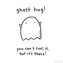 Ghost Hug Hugs GIF - Ghost Hug Hugs Cuddles GIFs