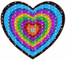 Hearts Sparkling GIF - Hearts Sparkling Colorful GIFs