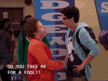 do you take me for a fool fool liv and maddie disney joey bragg